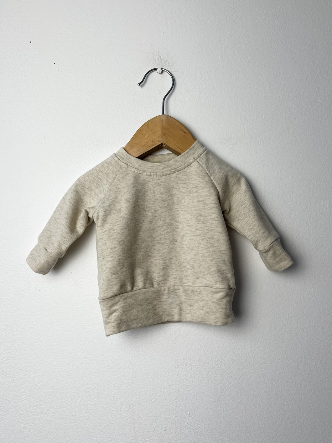 Beige Mebie Baby Sweater Size 0-3 Months