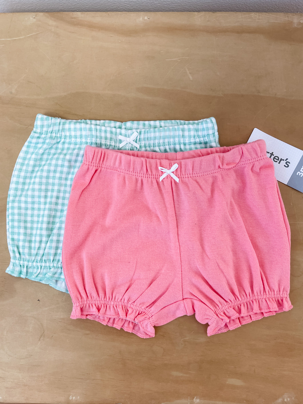 Carters 2 Pack Shorts Size 3 Months