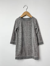 Load image into Gallery viewer, Cheetah Print Gap Fuzzy Dress Size 4 Years
