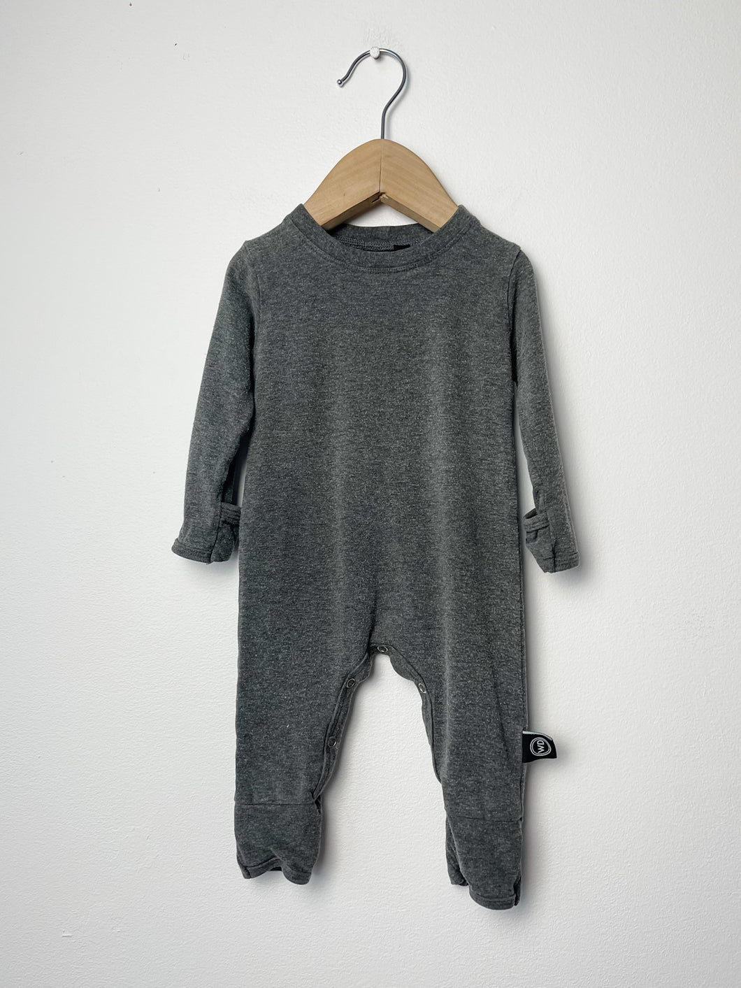 Grey Wooly Doodle Romper Size 3-6 Months