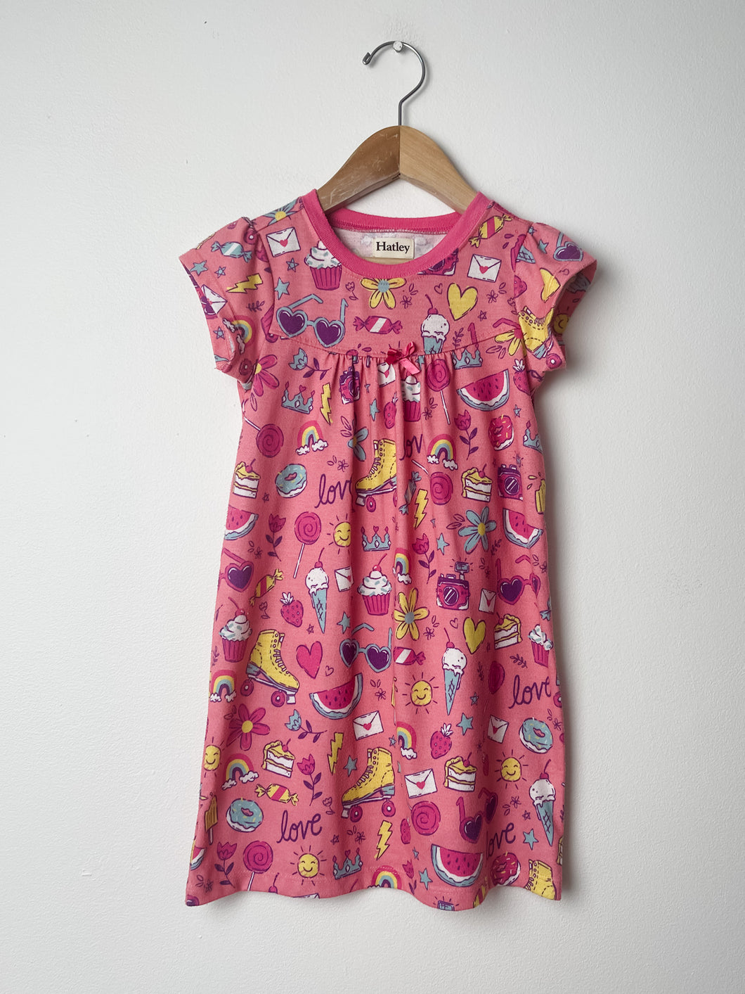 Pink Hatley Nightgown Size 5 Years