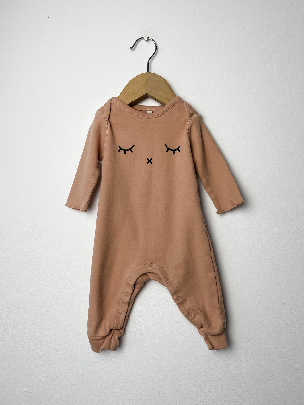 Pink Organic Zoo Romper Size 3-6 Months
