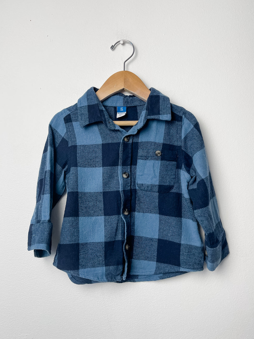 Plaid Old Navy Shirt Size 2T