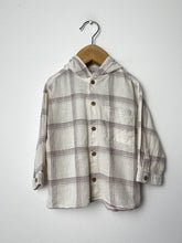 Load image into Gallery viewer, Plaid Zara Shirt Size 9-12 Months
