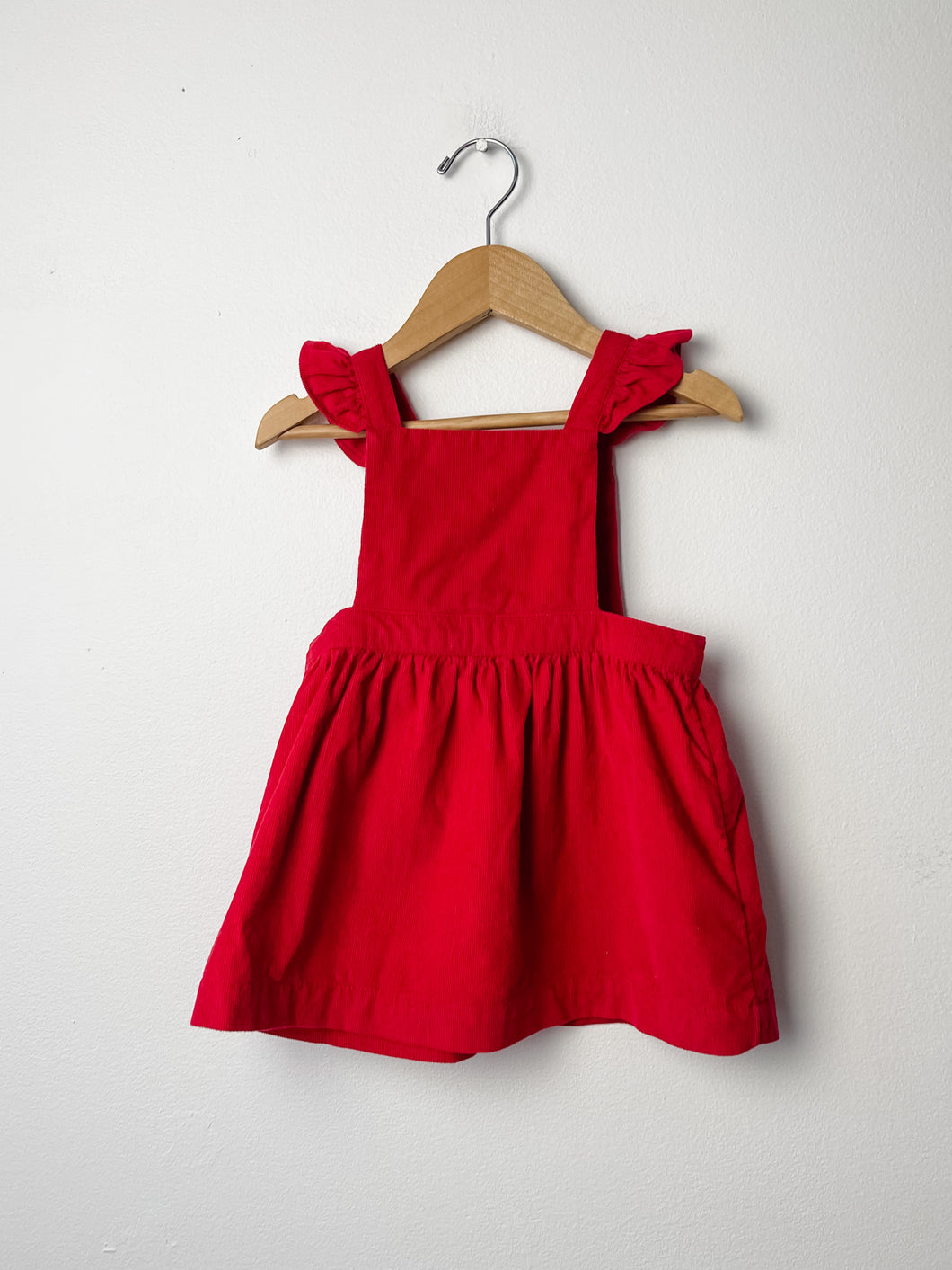Red Gap Corduroy Dress Size 12-18 Months