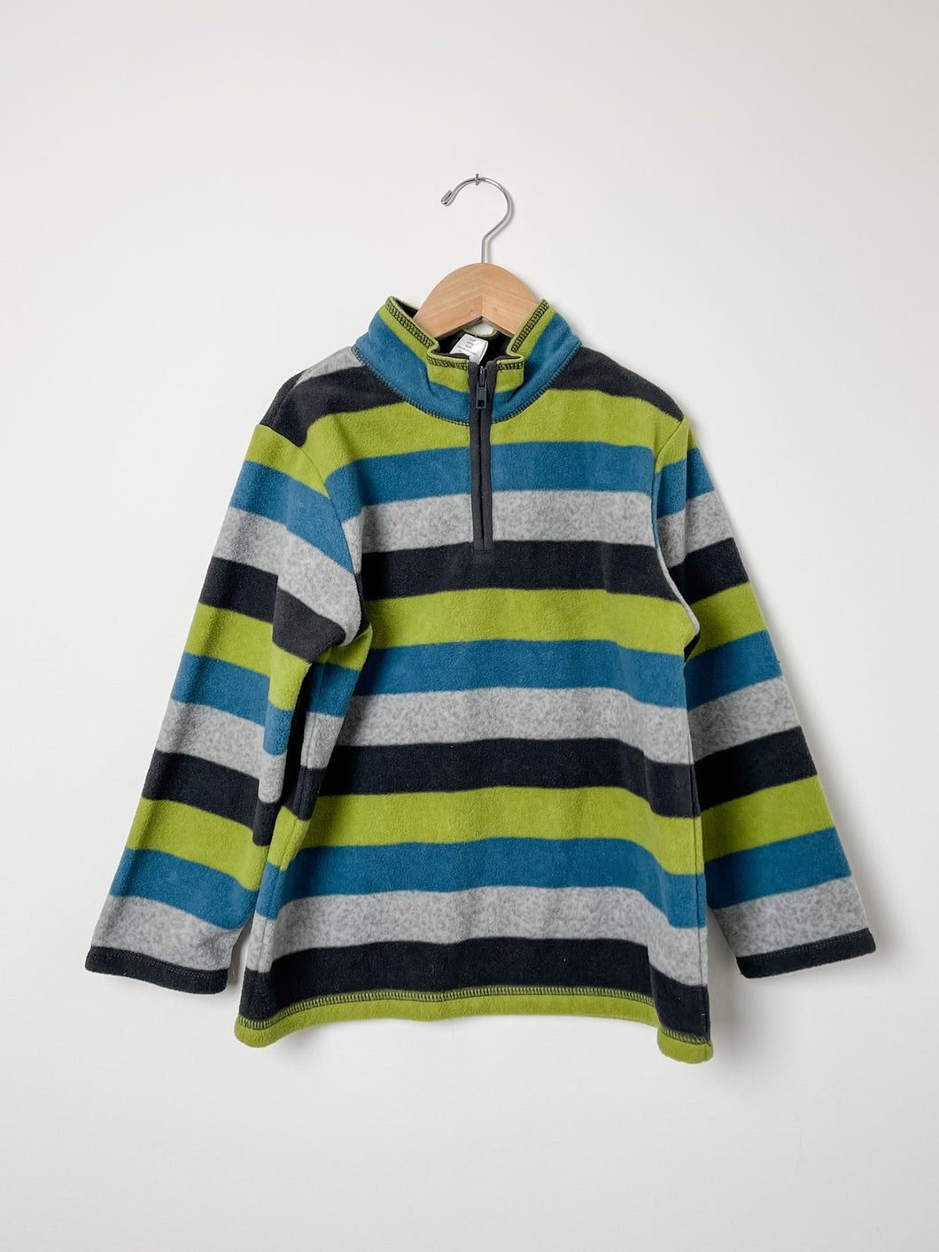 Striped Gymboree Fleece Sweater Size 5-6 – Jill and Joey