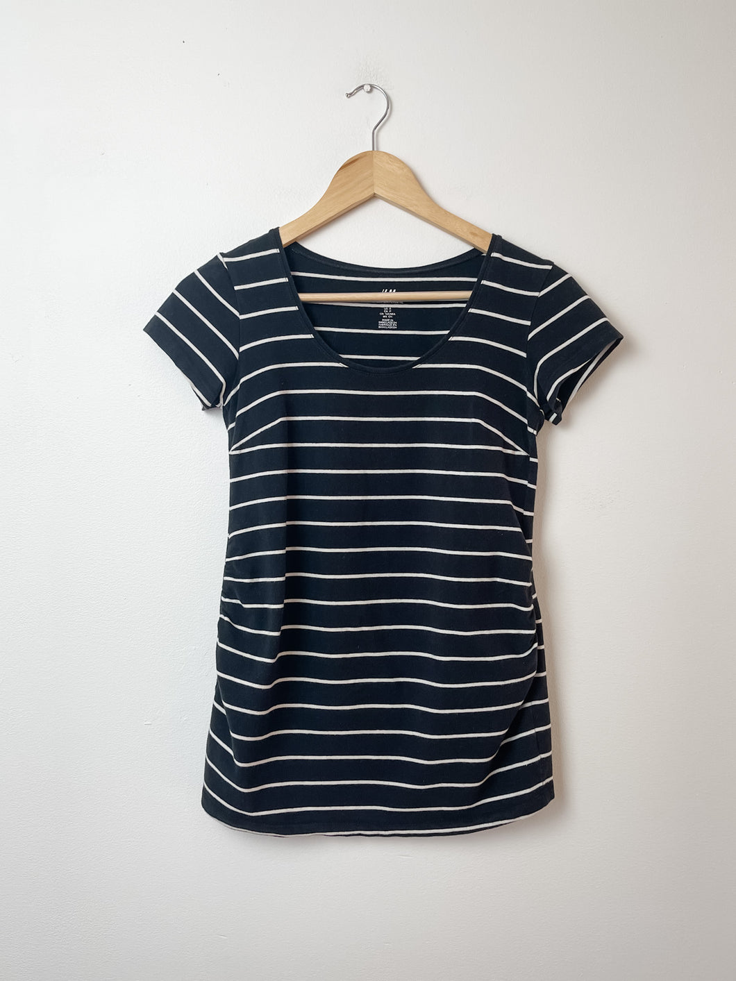 Striped H&M Maternity Shirt Size Small