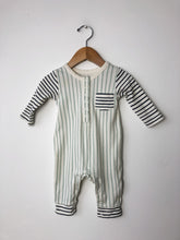 Load image into Gallery viewer, Striped Pehr Romper Size 0-3 Months
