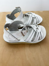 Load image into Gallery viewer, White &quot;Sun San&quot; Salt Water Sandals Size 5
