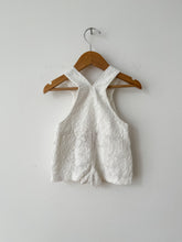 Load image into Gallery viewer, White Juicy Couture Overalls Size 0-3 Months
