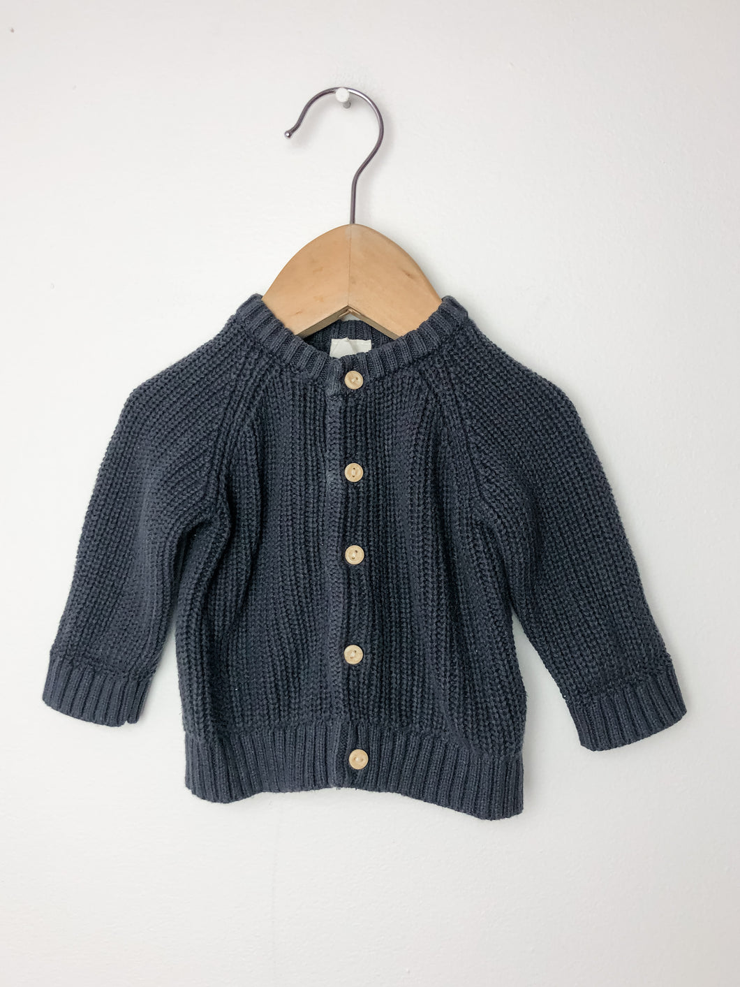 Blue H&M Knit Sweater Size 2-4 Months