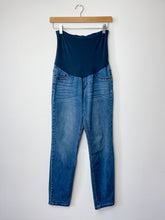 Load image into Gallery viewer, Indigo Blue Maternity Jeans Size Medium
