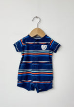 Load image into Gallery viewer, Boys Blue Carters Romper Size 3 Months
