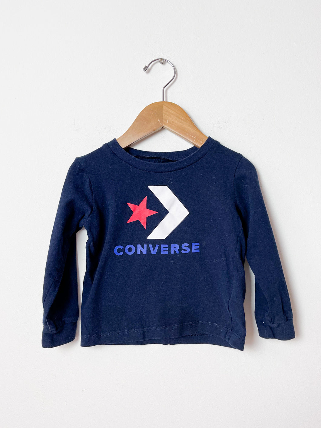 Blue Converse Shirt Size 24 Months