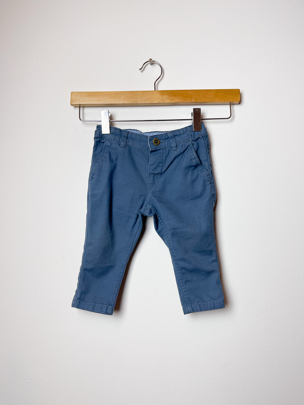 Boys Blue H&M Pants Size 6-9 Months