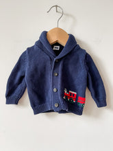 Load image into Gallery viewer, Blue Janie &amp; Jack Cardigan Size 0-3 Months
