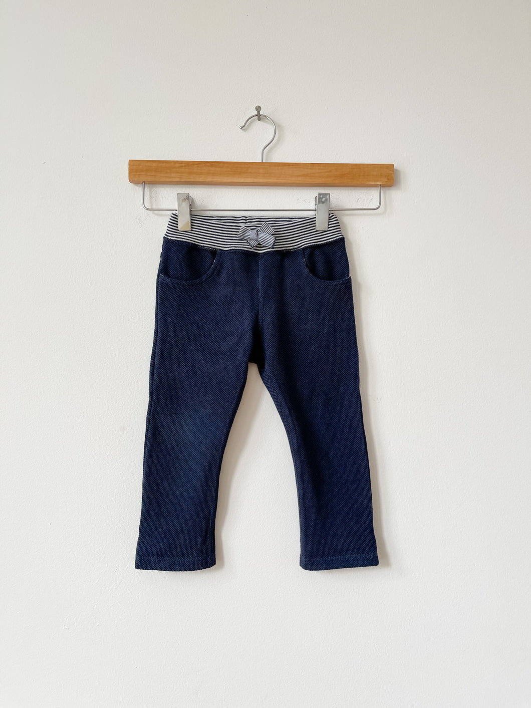 Blue Petit Bateau Pants Size 18 Months