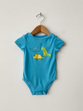 Load image into Gallery viewer, Boys Blue Dino Rococo Onesie Size 12 Months
