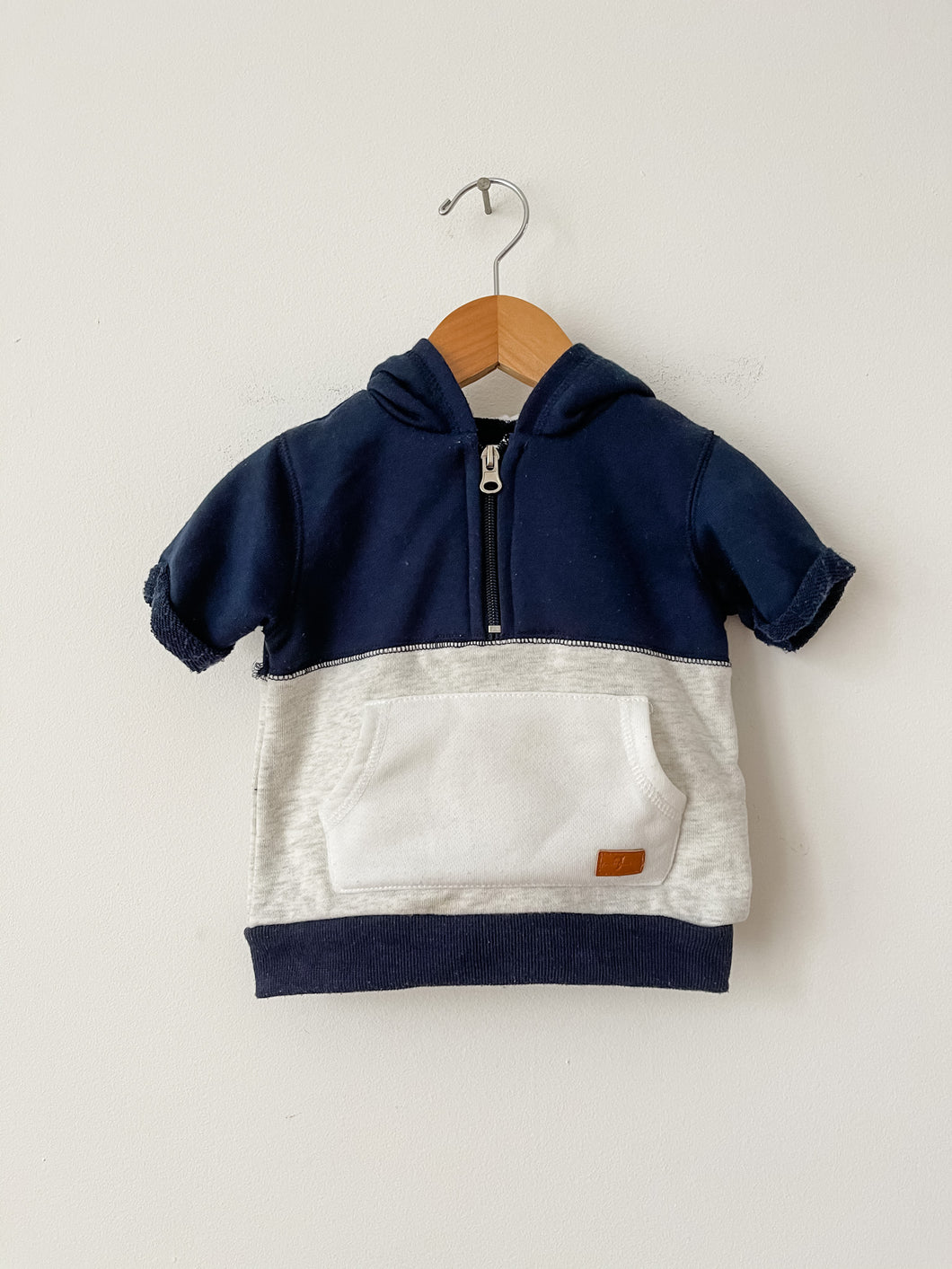 Boys 7 For All Mankind Half Zip Sweater Size 12 Months