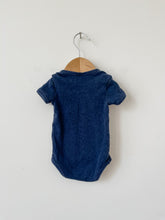 Load image into Gallery viewer, Boys Blue Topo Mini Bodysuit Size 1-3 Months
