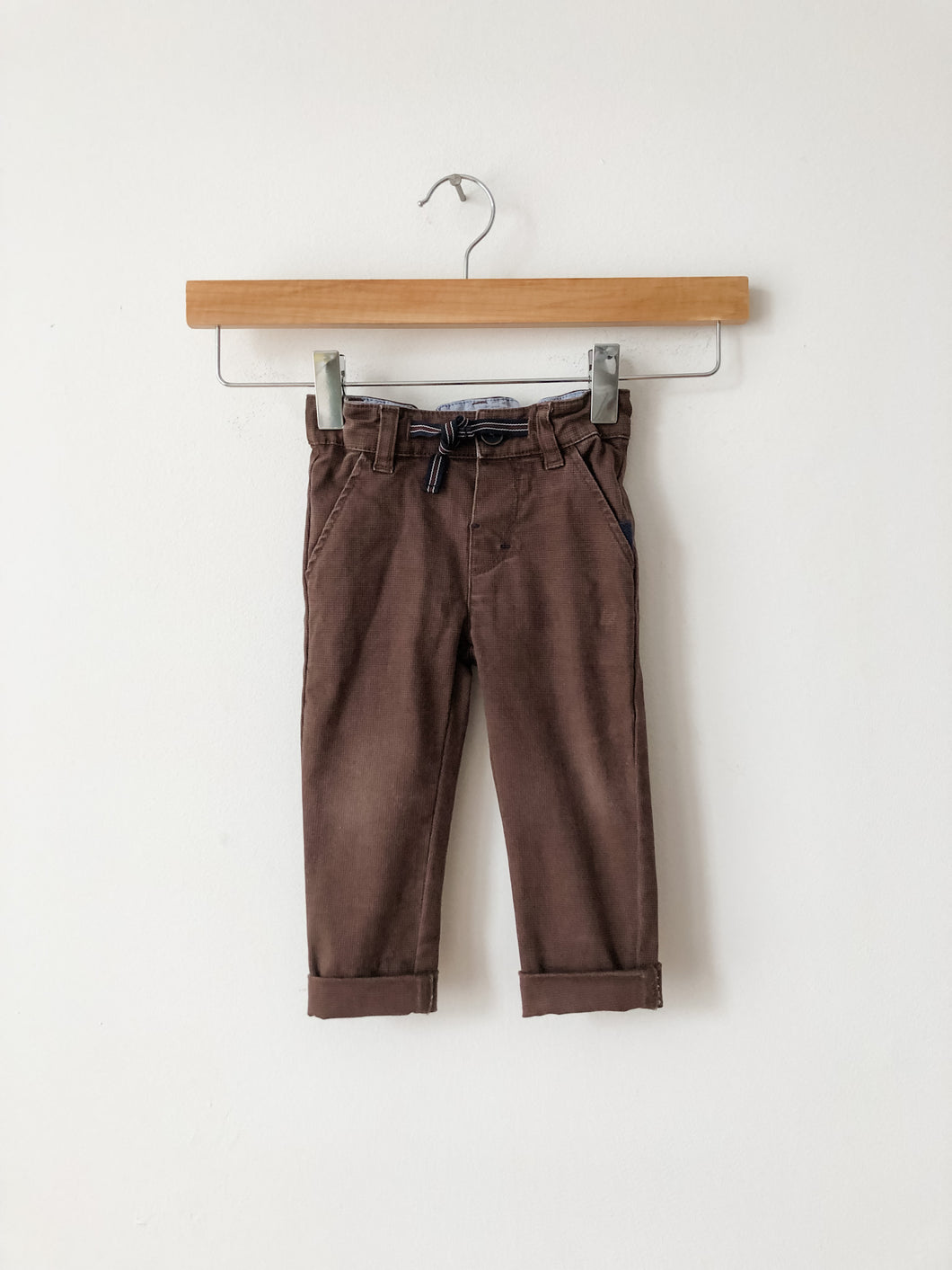 Brown Jean Bourget Pants Size 12 Months