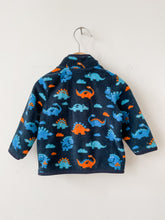 Load image into Gallery viewer, Boys Dino Topo Mini Fleece Size 3 Months
