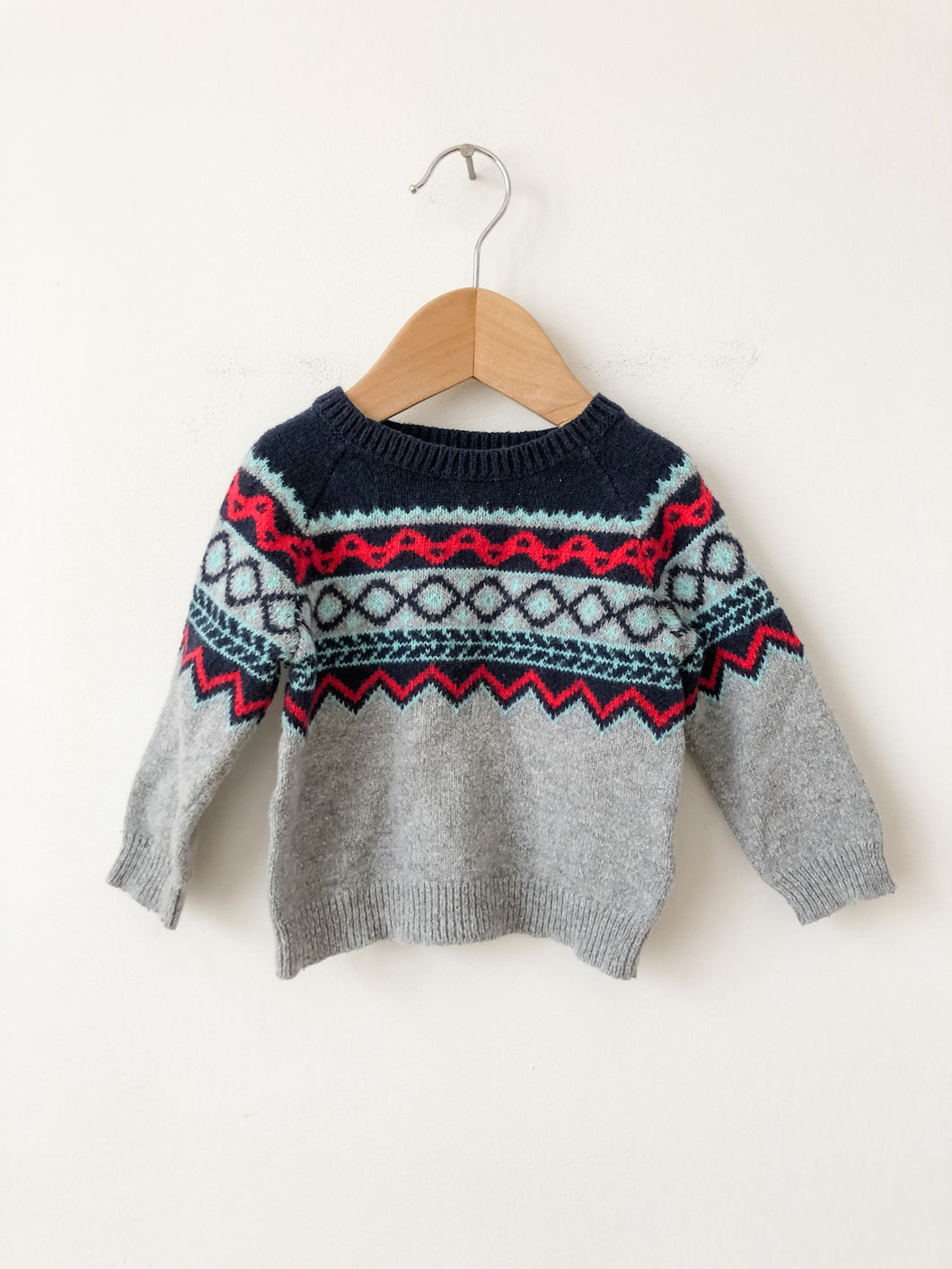 Boys Knit OshKosh Sweater Size 9 Months
