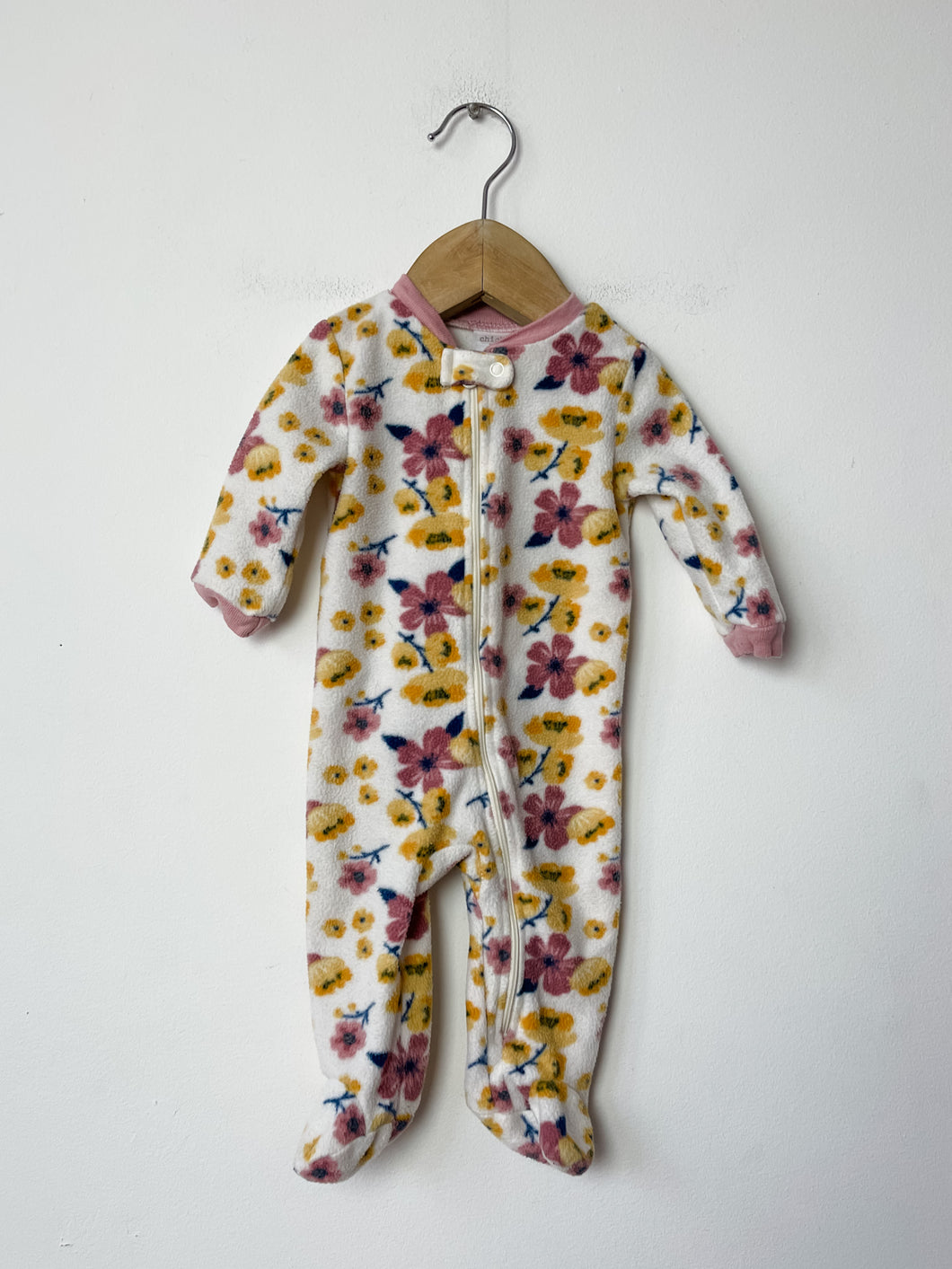 Floral Fleece Chickpea Sleeper 2 Pack Size 0-3 Months