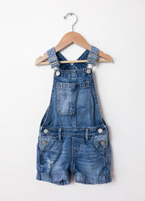 Load image into Gallery viewer, Girls Blue Gap Shortalls Size 4-5
