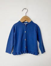 Load image into Gallery viewer, Blue Zara Cardigan Size 9-12 Months
