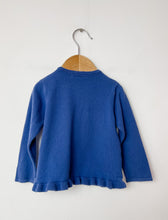 Load image into Gallery viewer, Blue Zara Cardigan Size 9-12 Months
