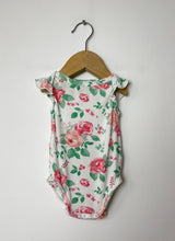 Load image into Gallery viewer, Floral Angel Dear Bodysuit Size 0-3 Months
