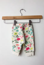 Load image into Gallery viewer, Floral Gap Joggers Size 0-3 Months
