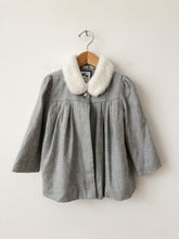 Load image into Gallery viewer, Girls Grey Gymboree Coat Size 2T
