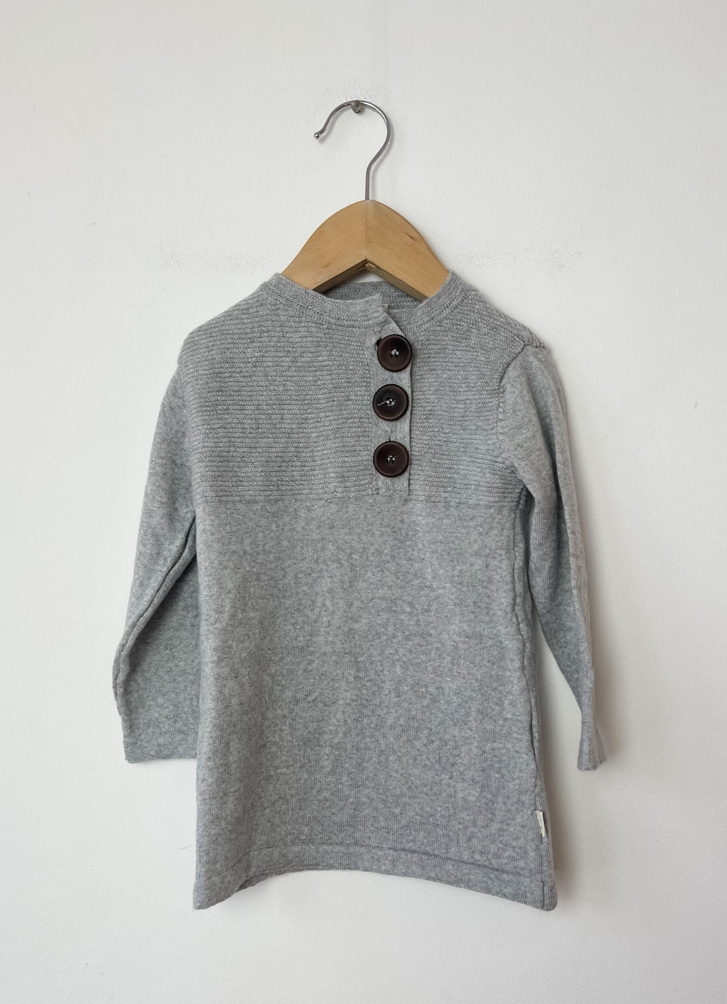 Grey Nui Dress Size 6-12 Months