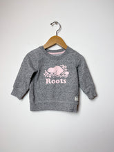 Load image into Gallery viewer, Girls Grey Roots Sweater Size 6-12 Months
