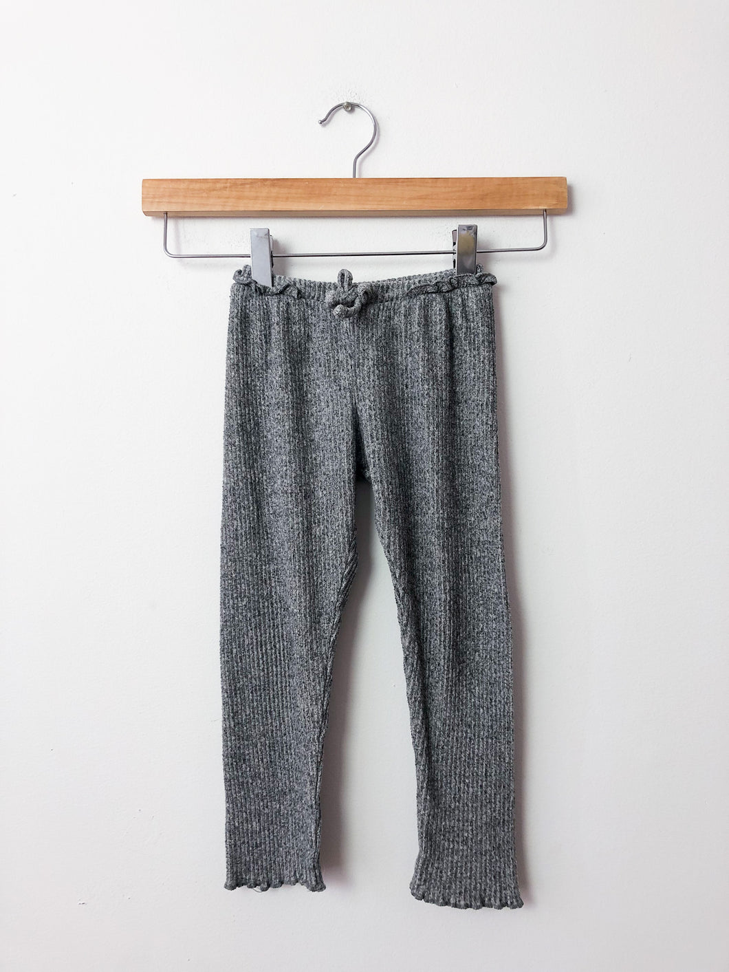 Girls Grey Zara Pants Size 4-5