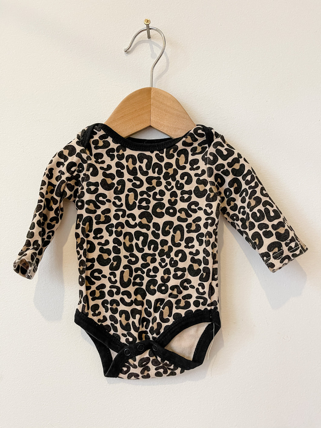 Leopard Baby Gear Bodysuit Size 0-3 Months