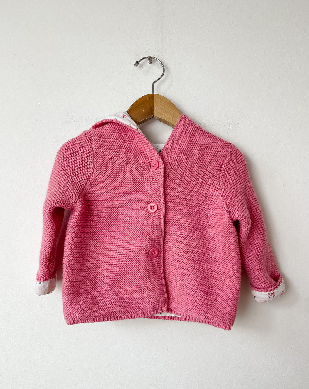 Girls Pink Gap Sweater Size 6-12 Months