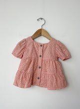 Load image into Gallery viewer, Girls Pink Jessica Simpson 2 Piece Set Size 6/9 Months
