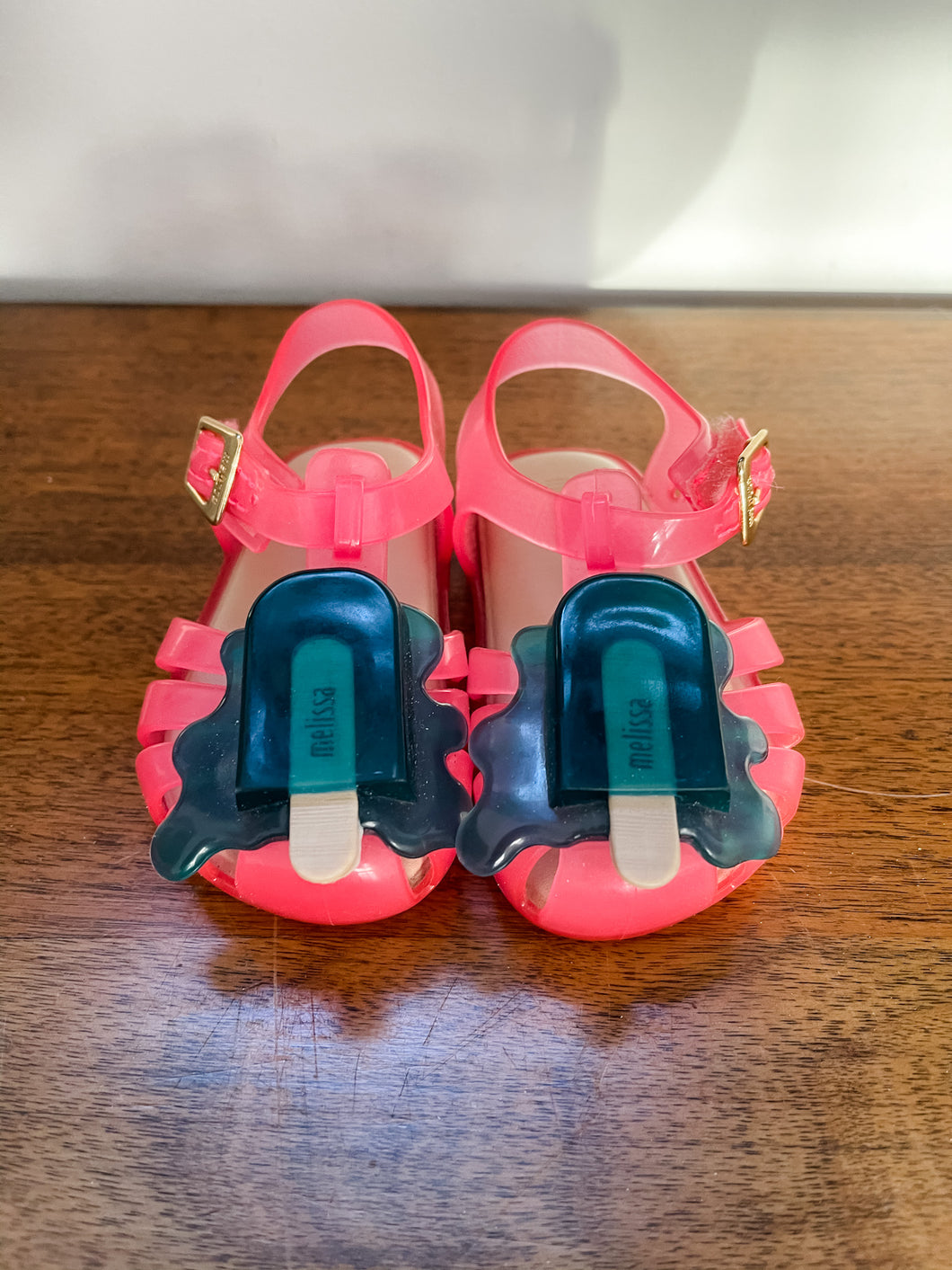 Pink Mini Melissa Shoes Size 5