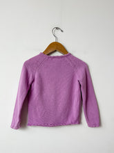 Load image into Gallery viewer, Purple Joe Fresh Sweater Size 12-18 Months
