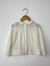 Load image into Gallery viewer, Girls White Zara Shirt Size 2/3T
