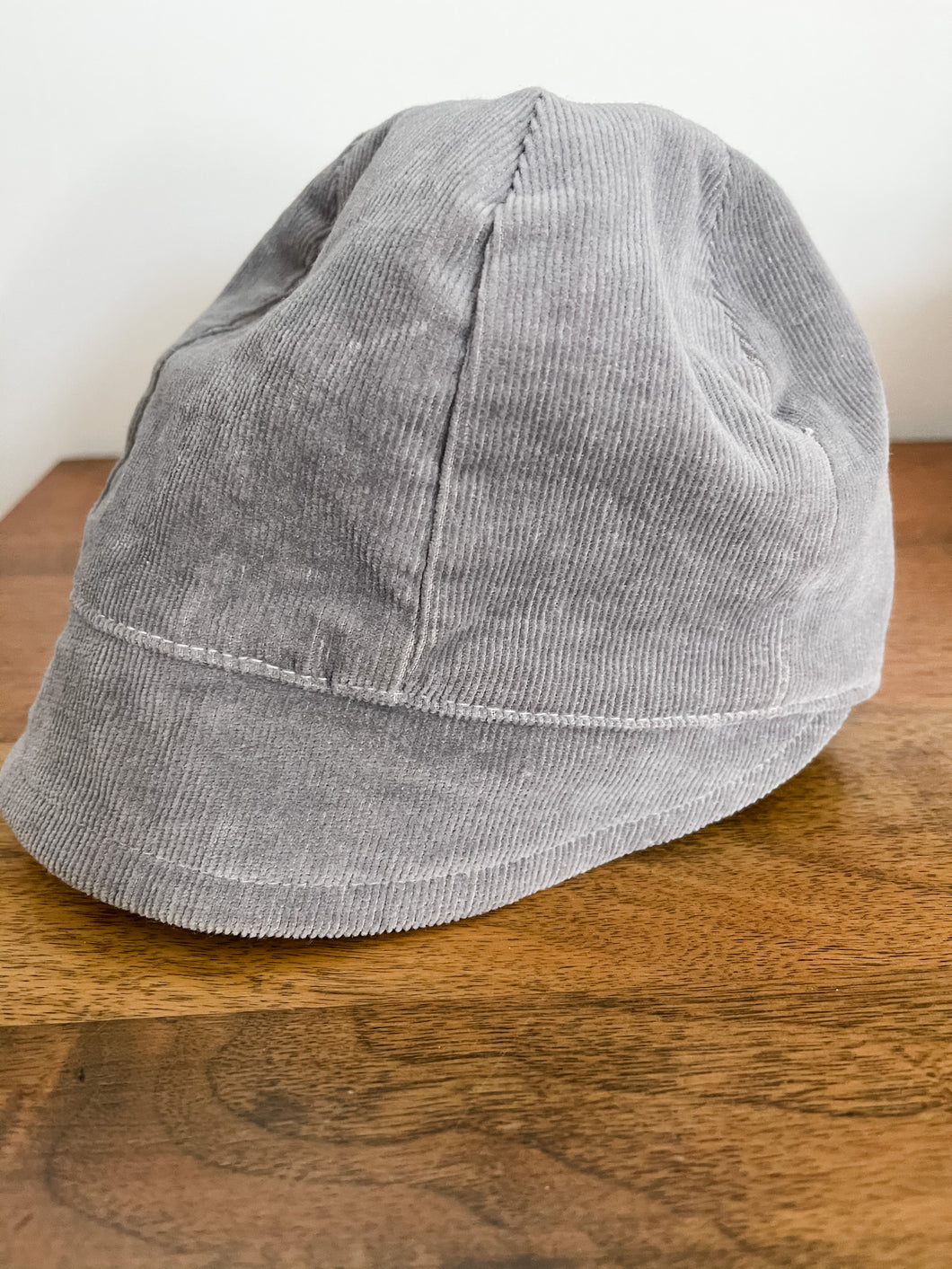 Grey Reversible Hat Size 0-6 Months