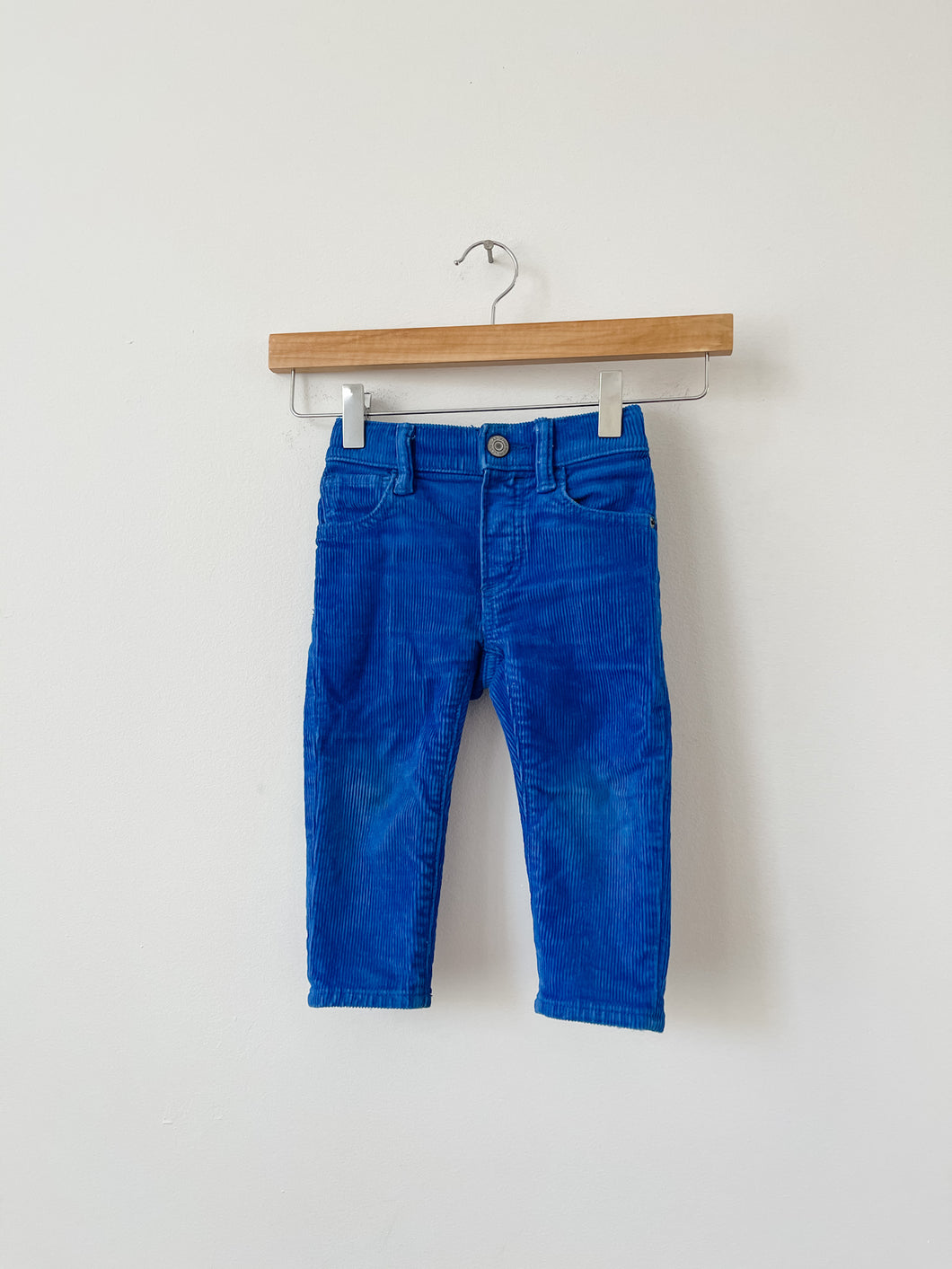Kids Blue Gap Corduroy Pants Size 18-24 Months