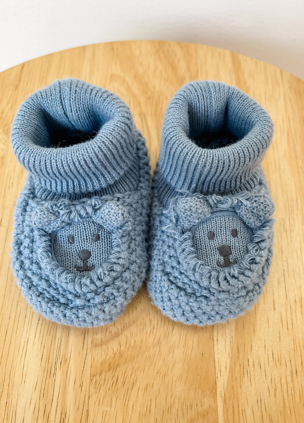 Kids Blue Slippers Size Newborn