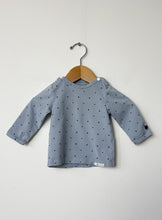 Load image into Gallery viewer, Kids Blue Noppies Shirt Size 1-2 Months
