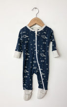 Load image into Gallery viewer, Kids Blue Parade Sleeper Size 3-6 Months
