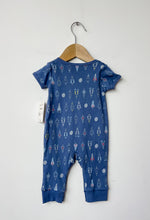 Load image into Gallery viewer, Blue Pehr for Indigo Baby Romper Size 0-3 Months
