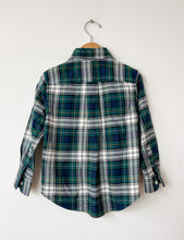 Load image into Gallery viewer, Green Ralph Lauren Flannel Size 3T
